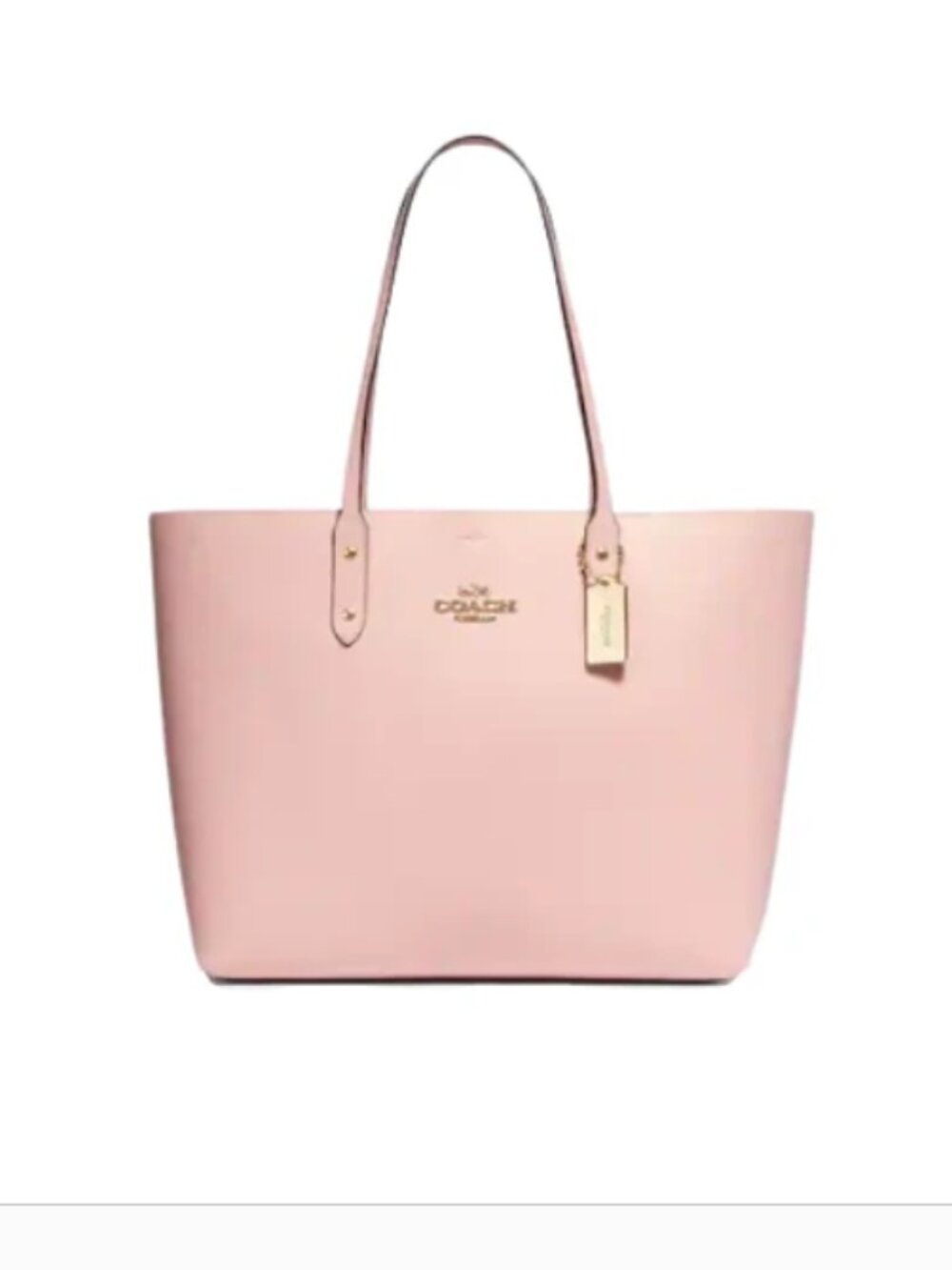 NWT Coach Town Pink Tote